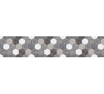 Кухонный фартук ПанельПласт фотопечать, лак, "Шестигранная плитка Авангард", 600x3000 мм 635