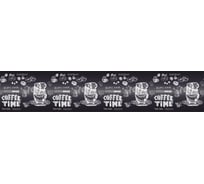 Кухонный фартук ПанельПласт фотопечать, лак, "Кофе time", 600x3000 мм 681