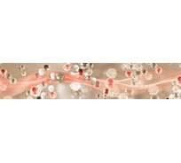 Кухонный фартук ПанельПласт фотопечать, лак, "Коралловые шарики", 600x3000 мм 357