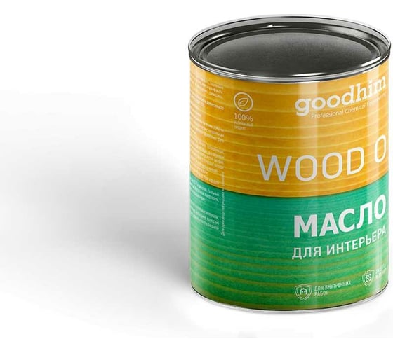 Масло для интерьера Goodhim, эбеновое дерево 0,75 л. 75506