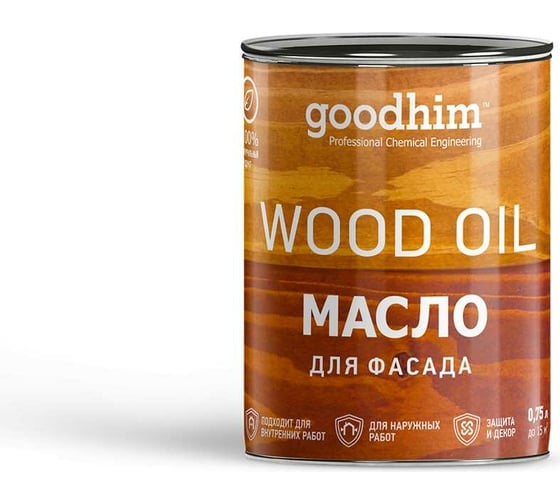 Масло для фасада Goodhim орех 0,75 л 75179