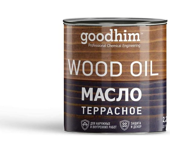 Террасное масло Goodhim орех 2,2 л 74967