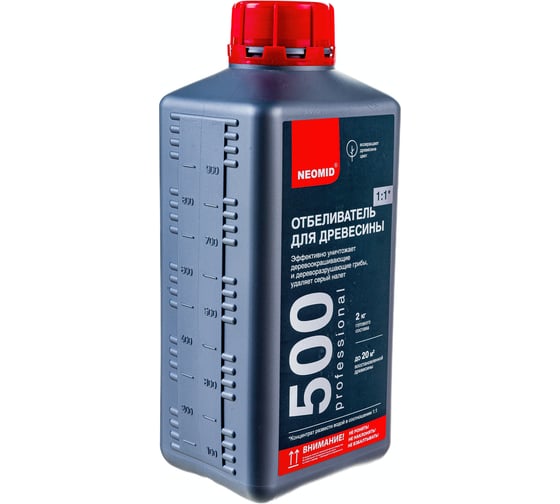 Отбеливающий состав для древесины Neomid 500 /1 кг./ - Н-500-1/к1:1