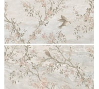 Панно Beryoza Ceramica Dora кремовый, 500x400x8 мм, комплет из 2 шт. ТГ-00005858