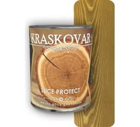 Масло для защиты торцов Kraskovar Slice Protect дуб, 0.75 л 1641