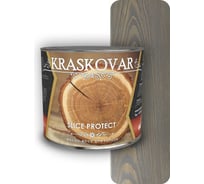 Масло для защиты торцов Kraskovar Slice Protect графит, 2.2 л 1652