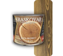 Масло для защиты торцов Kraskovar Slice Protect орех, 2.2 л 1656