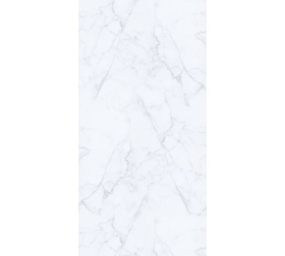 Панель ПВХ ПАНЕЛЬПЛАСТ Carrara Marble фотопечать под лаком, 0,25x2,7 м, Хай-Тек, 10 шт. 8232