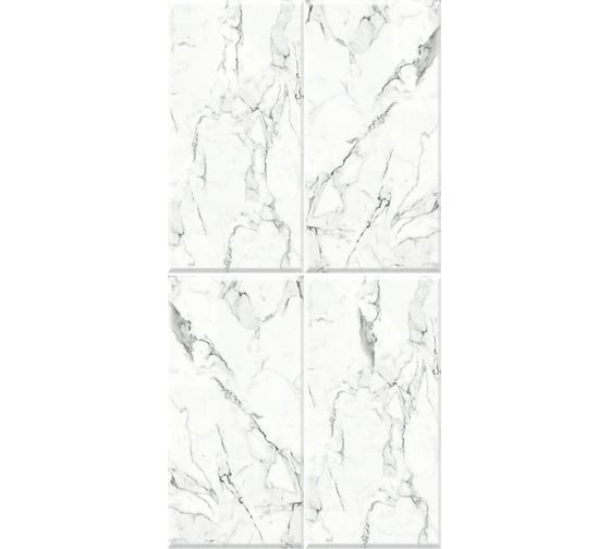 Панель ПВХ ПАНЕЛЬПЛАСТ Natural Tiles фотопечать под лаком, 0,25x2,7 м, Хай-Тек, 10 шт. 8231 1