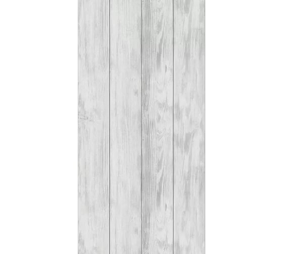 Панель ПВХ ПАНЕЛЬПЛАСТ Grey Wood фотопечать под лаком, 0,25x2,7 м, Хай-Тек, 10 шт. 8244 1