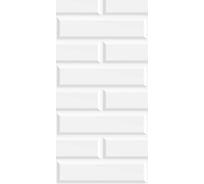 Панель ПВХ ПАНЕЛЬПЛАСТ White Slab фотопечать под лаком, 0,25x2,7 м, Приорити, 10 шт. 8253