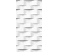 Панель ПВХ ПАНЕЛЬПЛАСТ White Waves фотопечать под лаком, 0,25x2,7 м, Хай-Тек, 10 шт. 8235