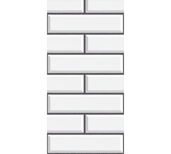 Панель ПВХ ПАНЕЛЬПЛАСТ Edged Slab фотопечать под лаком, 0,25x2,7 м, Приорити, 10 шт. 8254