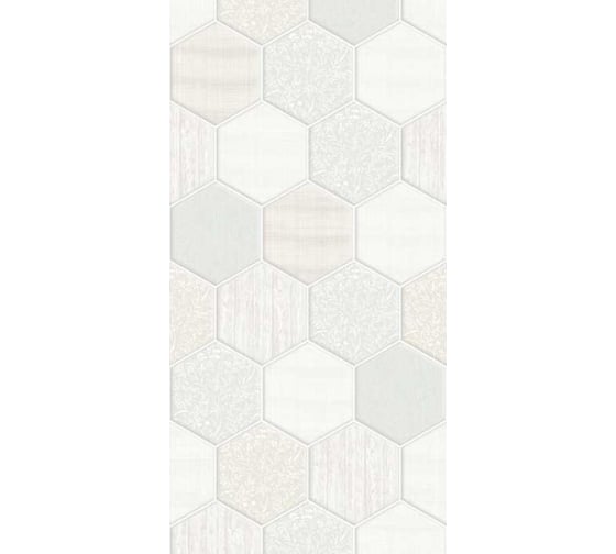 Панель ПВХ ПАНЕЛЬПЛАСТ Honeycomb фотопечать под лаком, 0,25x2,7 м, Приорити, 10 шт. 8267