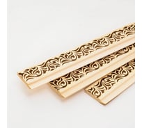 Вагонка СИМАЛЕНД Евро Флора липа, 200x8.5x1.5 см, в упаковке (0,85 кв. м) 5 шт. 7155930