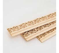 Вагонка СИМАЛЕНД SoftLine Флора липа, 240x8.5x1.5 см, в упаковке (1,02 кв. м) 5 шт. 7117647