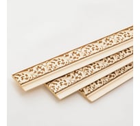 Вагонка СИМАЛЕНД SoftLine Русский Север липа, 240x8.5x1.5 см, в упаковке (1,02 кв. м) 5 шт. 7117649