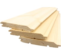 Имитация бруса карельский профиль ТД Крона 21x196x3000, сорт с, 3шт/1,64м2 02010225