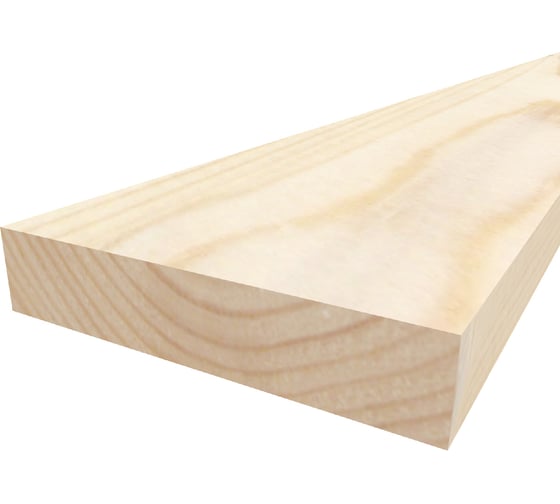 Брусок Timber&Style 10x50x1000мм, сращенный, 4 шт., сорт экстра, сосна TSM10501004