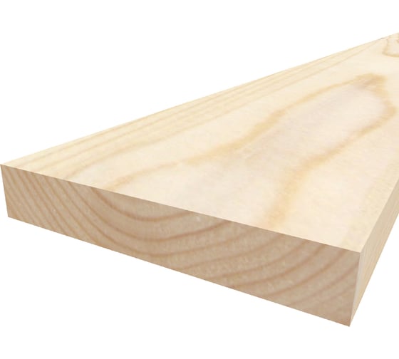 Брусок Timber&Style 10x60x1000мм, сращенный, 4 шт., сорт экстра, сосна TSM10601004