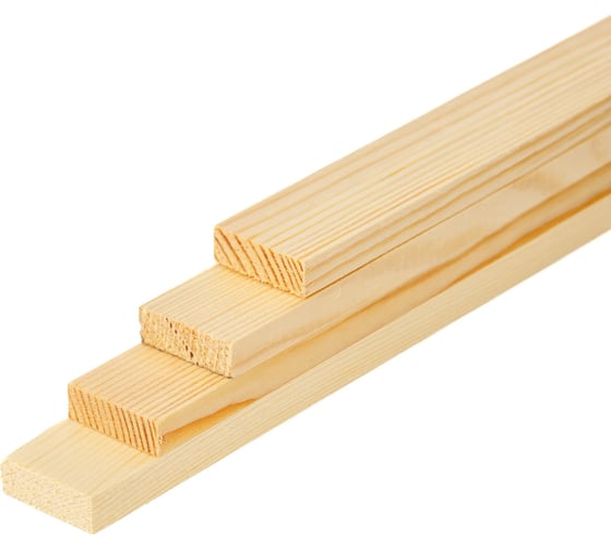Брусок Timber&Style 11x29x2200мм, 4 шт, сращенный сорт экстра, сосна TSM11292204