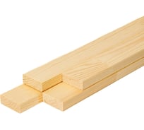 Брусок Timber&Style 19x50x1000 мм, сращенный, 4 шт, сорт экстра, сосна TSM19501004