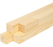 Брусок Timber&Style 40x40x1000мм, 4 шт, сращенный, сорт экстра, сосна TSM40401004