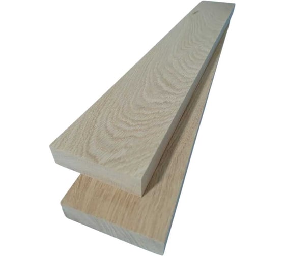 Доска калиброванная MW 2 шт., дуб, 12x120x1500, сорт В-С ДДСВС121201500 1
