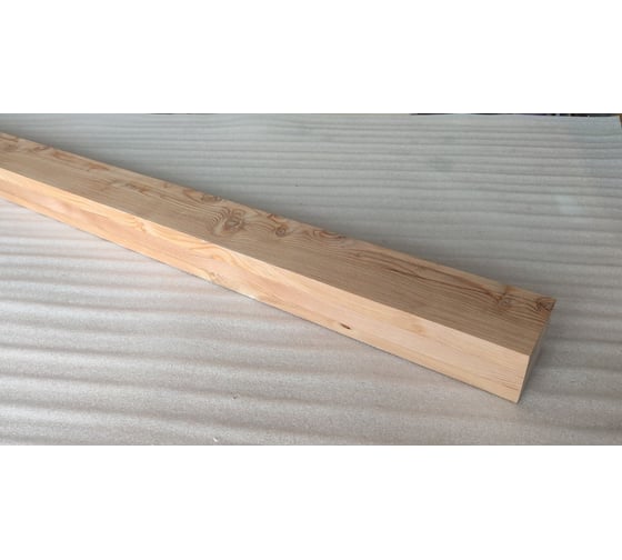 Брус MW 1 шт., 80x105x2900, лиственница, клееный Рустик сорт В-С конструкционный ЛБК801052900-Рустик-ВС-К