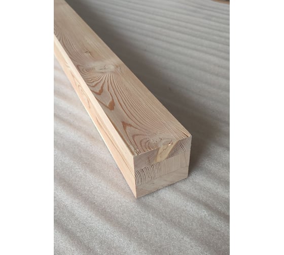 Брус MW 1 шт., 85x85x2900, лиственница, клееный Рустик сорт В-С конструкционный ЛБК85852900-Рустик-ВС-К