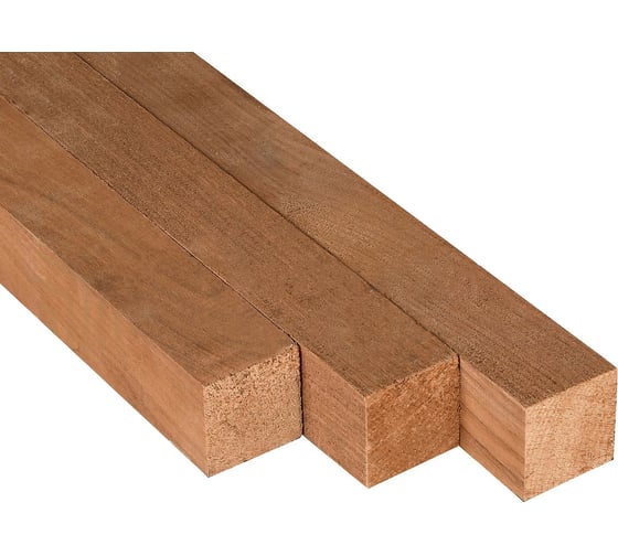 Брусок Thermodecking (термобереза; 20x20x1200 мм; БФ сорт; 25 шт. в упаковке) 4687202453368