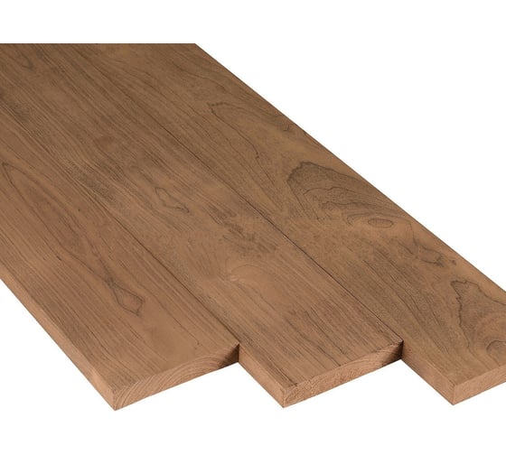 Прямой планкен Thermodecking термобереза, 20x140x1700 мм, сорт 0-1, в упаковке 4 шт. 4687202455607