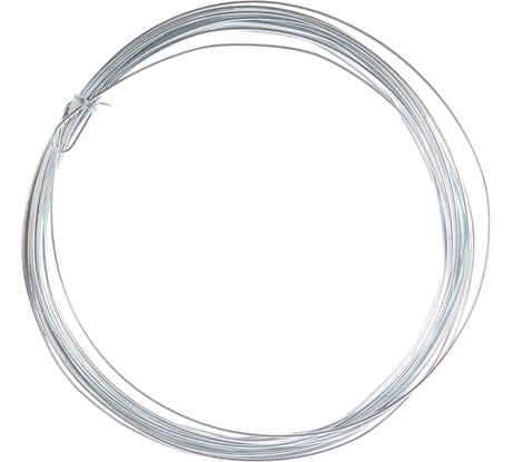 Вязальная оцинкованная проволока КРЕПКО-НАКРЕПКО d2.0 20 м/п 43695