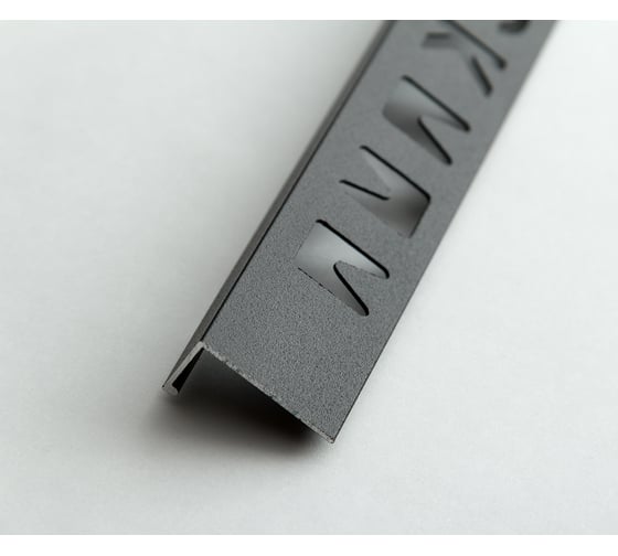 Профиль окантовочный Волшебная палочка MSPK 01.2700.SL08 10мм 2,7м Камень черный УТ000080488