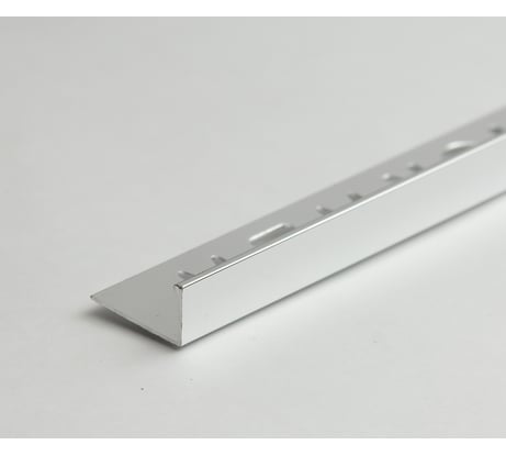 Профиль окантовочный Волшебная палочка MSPK 01.2700.01P 10мм 2,7м Серебро Полированое УТ000080486