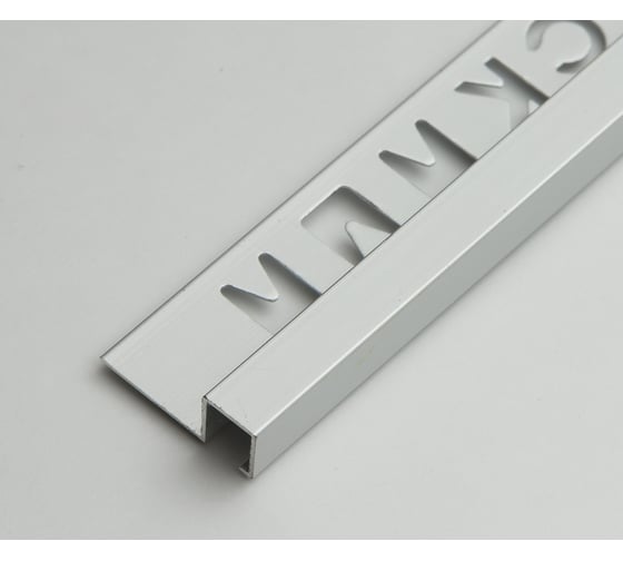 Профиль окантовочный Волшебная палочка MSPK 11-10.2700.01L 10мм 2,7м Серебро Люкс УТ000080490