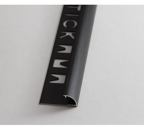 Профиль окантовочный Волшебная палочка MSPK 03-9.2700.15B 10мм 2,7м Чёрный браш УТ000075844