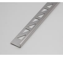 Профиль для плитки Волшебная палочка внешний MSK 08NS.2700.001 8мм 2,7м нерж сталь УТ000078272