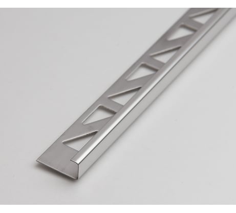 Профиль для плитки Волшебная палочка MSK 10NSP.2700.00 10мм 2,7м нерж сталь УТ000078273