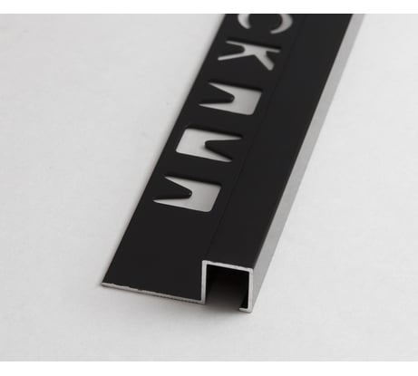 Профиль окантовочный Волшебная палочка MSPK 11-10.2700.15P 10мм 2,7м Черный полированый УТ000075874