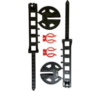 Стяжка для опалубки BEFAST ширина фундамента 150-250 мм, с шагом 25мм, комплект 100 штук (50 пар), с фиксаторами арматуры СДОФ150250ФS