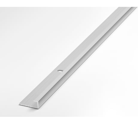 Профиль окантовочный алюминиевый ЛУКА 5,5 мм, 2,7 м, анодированный, Серебро УТ000008660
