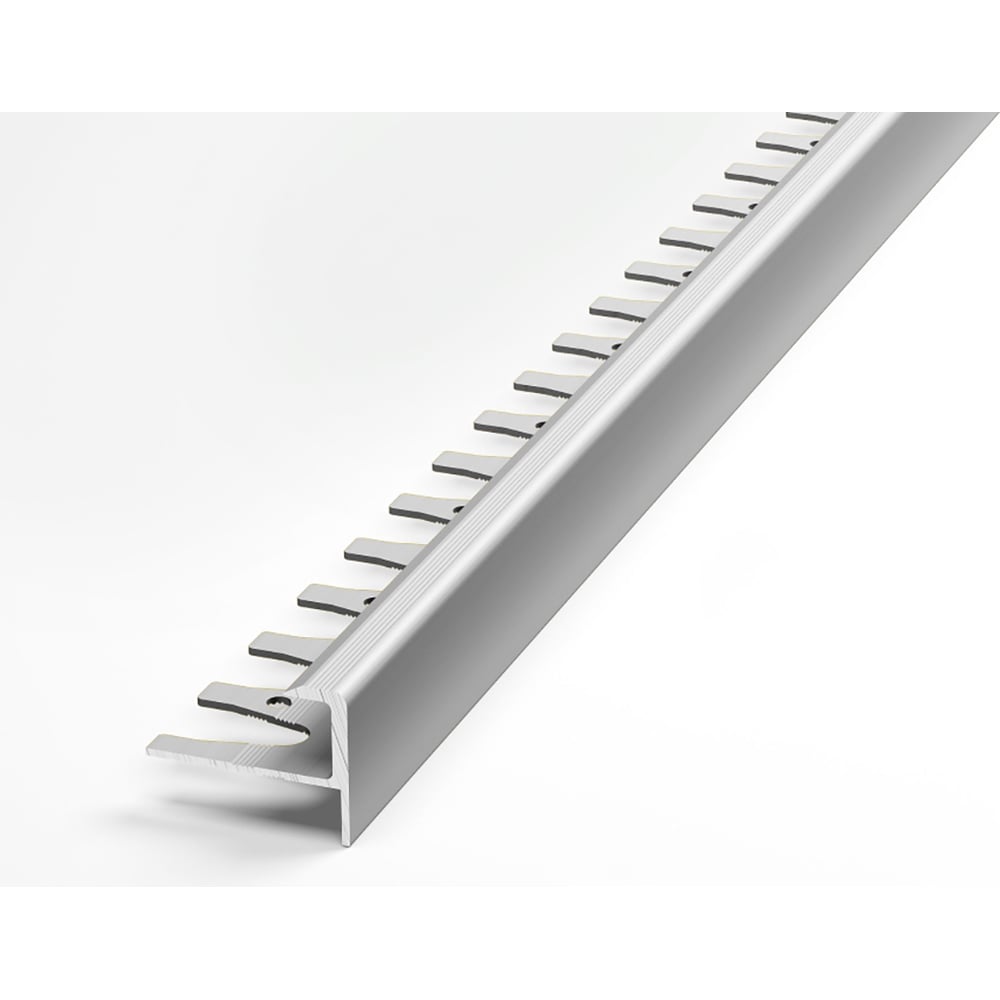 Профиль угловой алюминиевый ЛУКА 20х8 мм, 2,7 м, 5 шт, анодированный ...