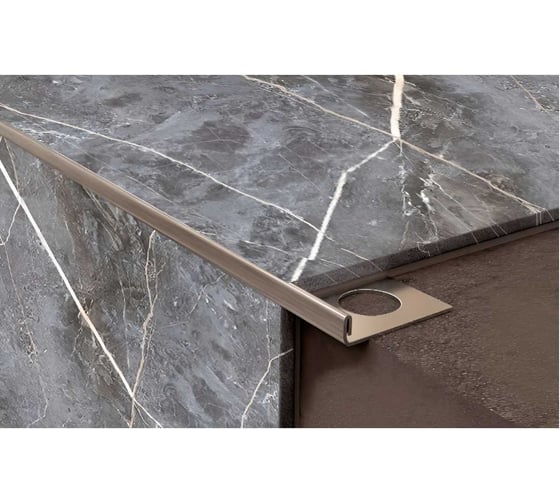 Профиль из нержавеющей полированной стали ООО Элитпроф Gl10 EP 10х2700 мм НКЛ-10 П 270 1