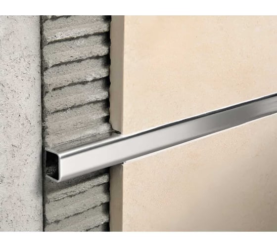 Профиль из нержавеющей полированной стали ООО Элитпроф U10 EM 10х600 мм НКУ-10 Ш 60 1