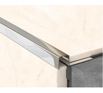 Профиль из нержавеющей полированной стали ООО Элитпроф KU10 EP 10х2700 мм НКП-10 П 270