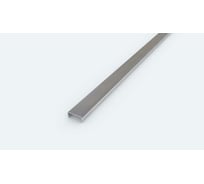 Профиль разделительный ЛУКА (25х10 мм, 2,7 м, нержавеющая сталь) УТ000039788