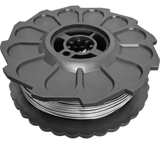 Вязальная проволока для арматуры на катушке GBIteh 95 м, 0.8 мм, 10 шт, RU897A RU897A-10