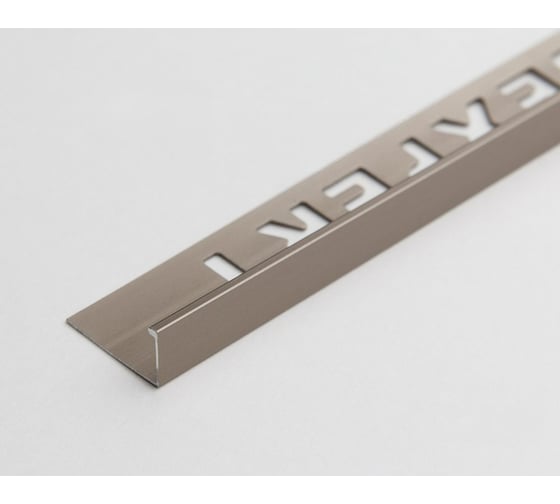 Профиль окантовочный Волшебная палочка Expert MSPKE 01.2700.042L 10мм, 2.7м, Шампань матовая УТ000085676