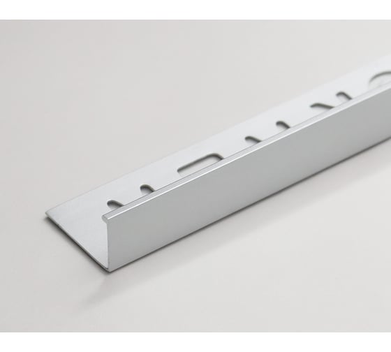 Профиль окантовочный Волшебная палочка Expert MSPKE 01-12.2700.01L 12мм, 2.7м, Серебро Люкс УТ000085487